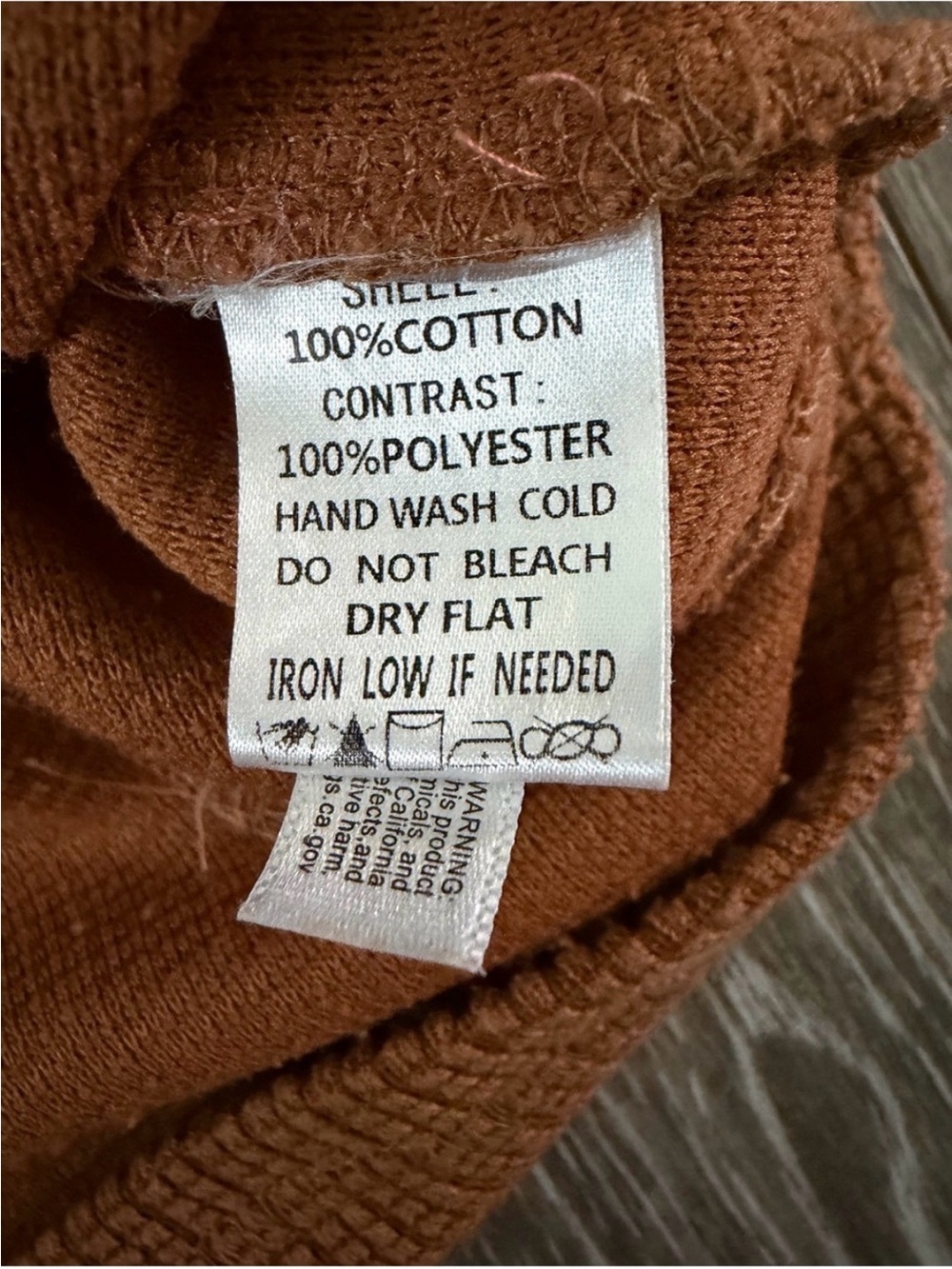Women’s Relaxed Mixed Material Sweater Sweatshirt - Picture 5 of 6